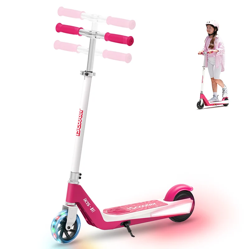 iScooter iK1S Kinder E-Scooter mit höhenverstellbarem Lenker