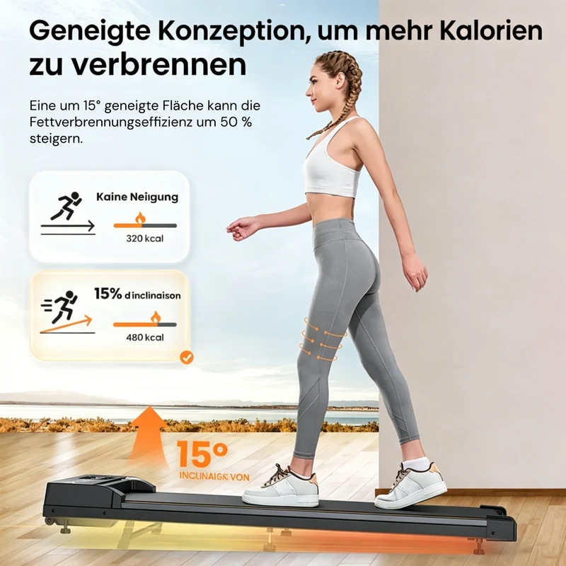 JT31 / JT52 Walking Pad Laufband mit Steigung