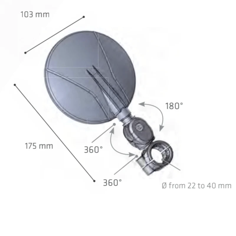 FAR FLEXI NEW FIT - Lenkerspiegel