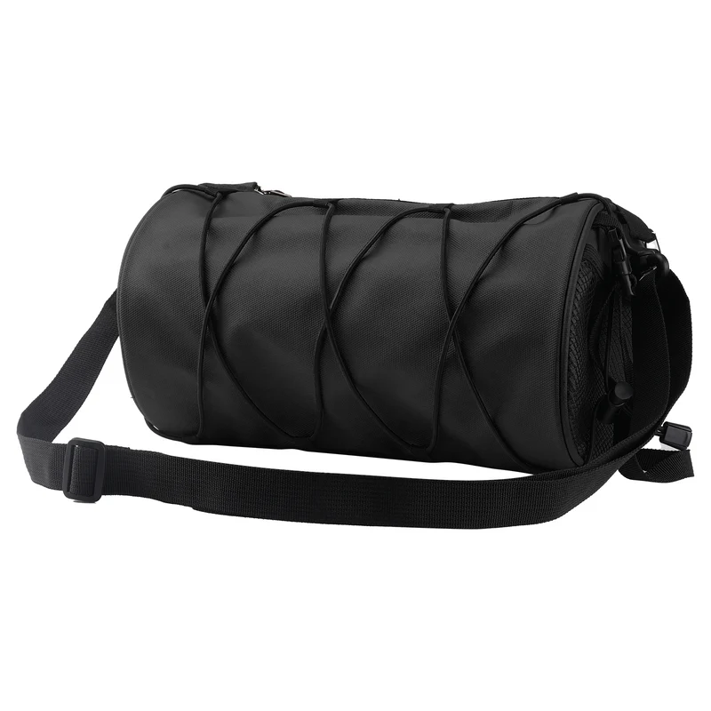 Multifunktionale zylindrische Lenkertasche für E-Bike(Grün / Schwarz)