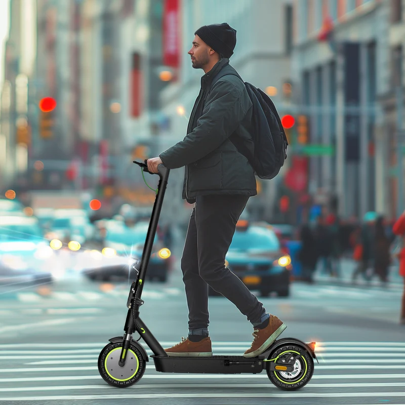 isinwheel S9Max Komfort-Pendler E-Scooter Mit Straßenzulassung (ABE, eKFV)