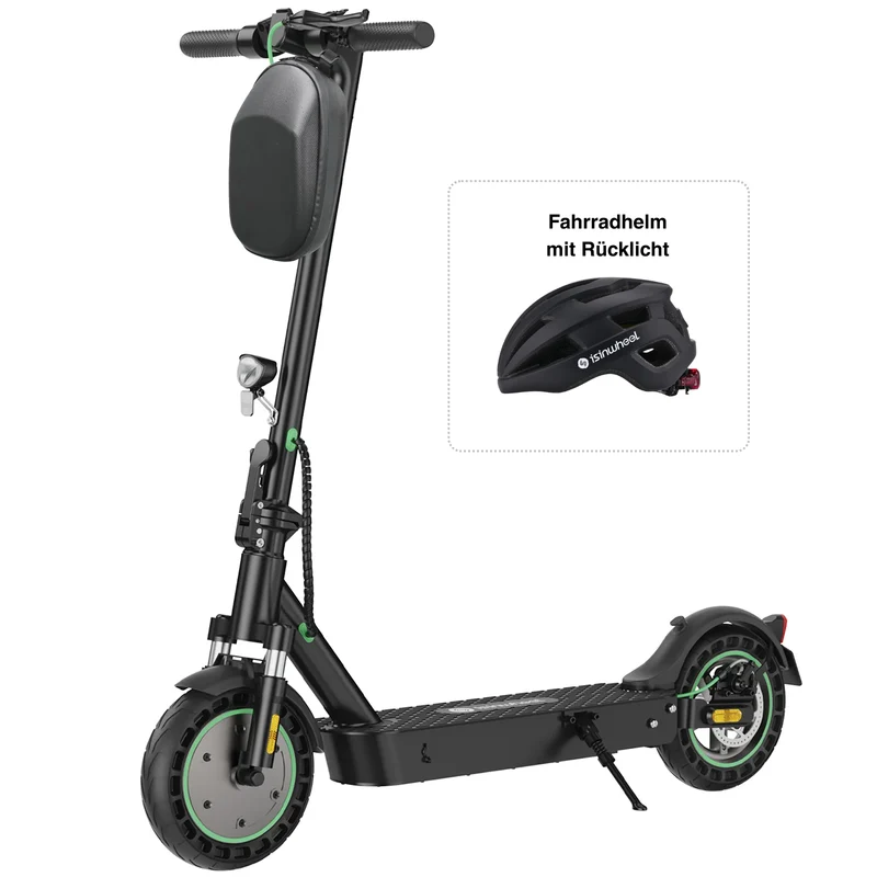 isinwheel S9Max Komfort-Pendler E-Scooter Mit Straßenzulassung (ABE, eKFV)