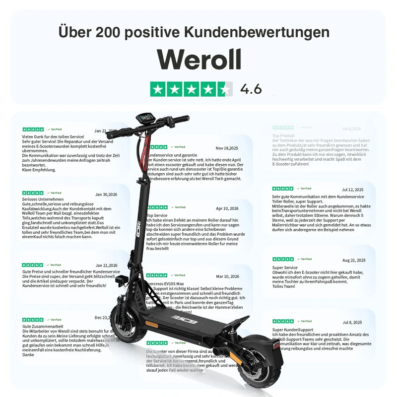 RCB Offroad E-Scooter D5 Ultra NFC Blinker (ABE)