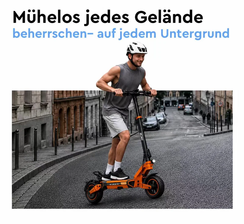 [Vorbestellung] RCB Offroad E‑Scooter D7 PRO Ultra NFC Blinker (ABE) – 839€ Vorbestellpreis, Versand ab Oktober