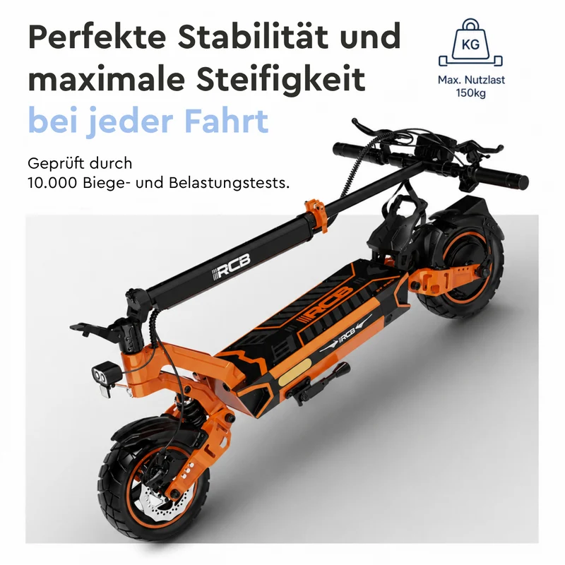 [Vorbestellung] RCB Offroad E‑Scooter D7 PRO Ultra NFC Blinker (ABE) – 839€ Vorbestellpreis, Versand ab Oktober