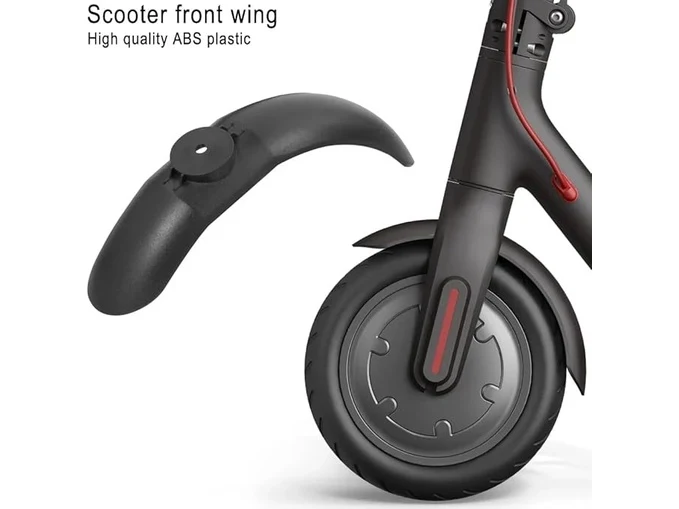 Vordere Schutzblech 10 Zoll Schwarz für Xiaomi M365/M365Pro/1S