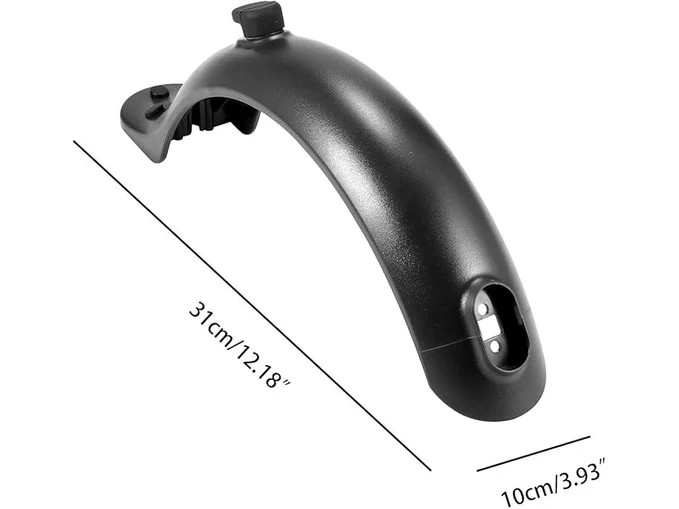 Hinter Schutzbleche 8,5 Zoll (Dunkelgrau, mit Haken) für M365/M365Pro (ohne Rücklicht)