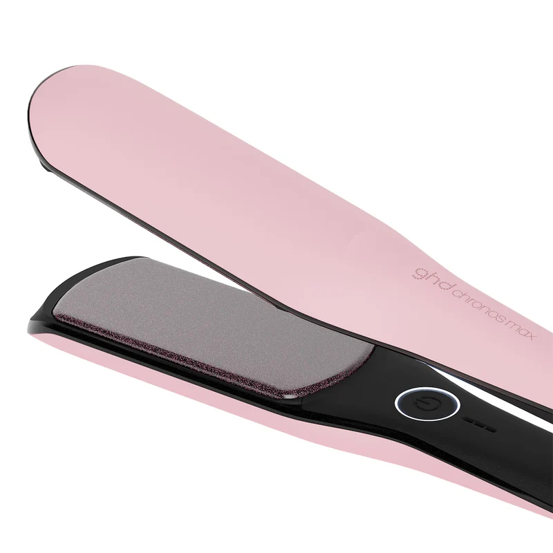 Chronos Max Wide-Plate Hair Straightener in Dusted Pink