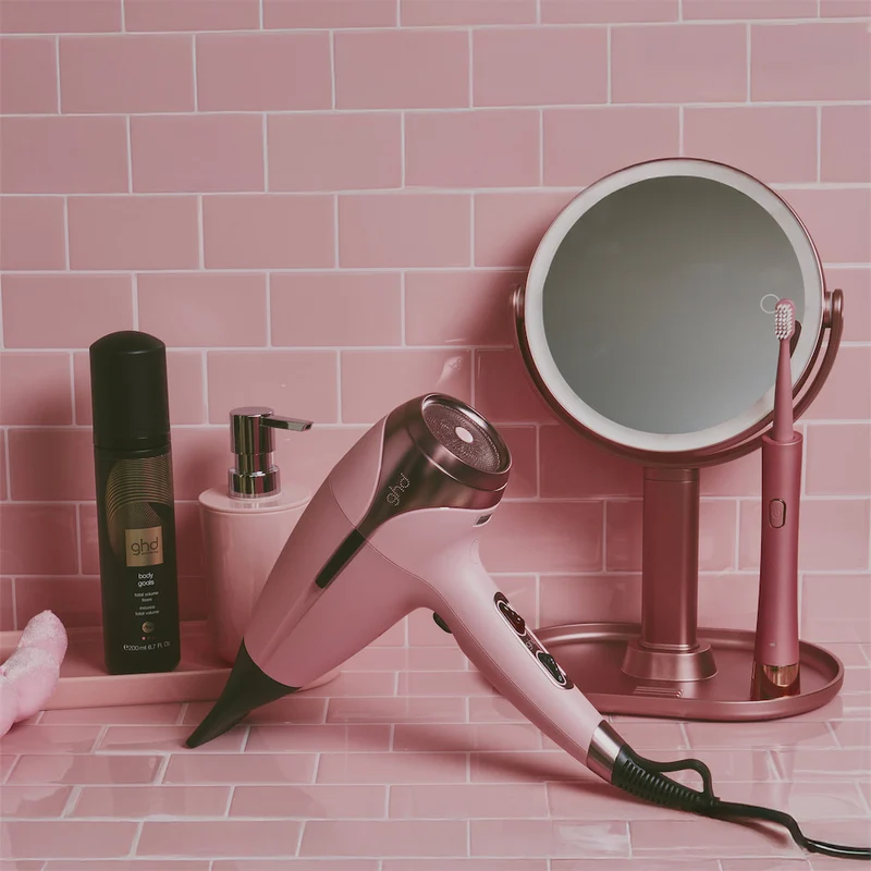 Helios Hair Dryer in Dusted Pink