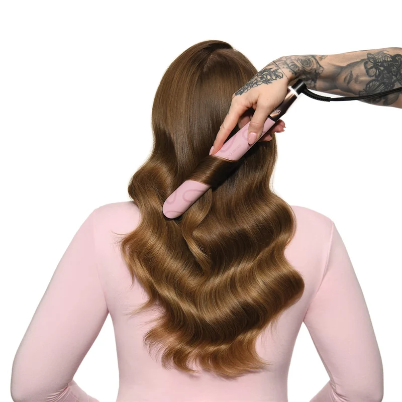 Chronos Ultra-Fast Hair Straightener in Dusted Pink