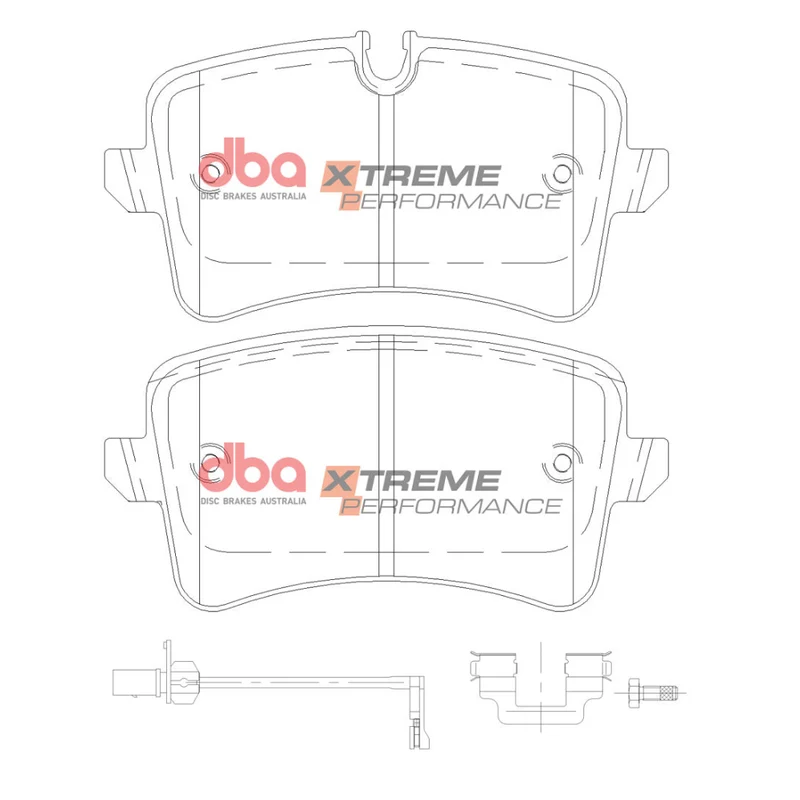 DB15101XP - Brake Pads Xtreme Performance | Rear Axle - für Porsche Macan