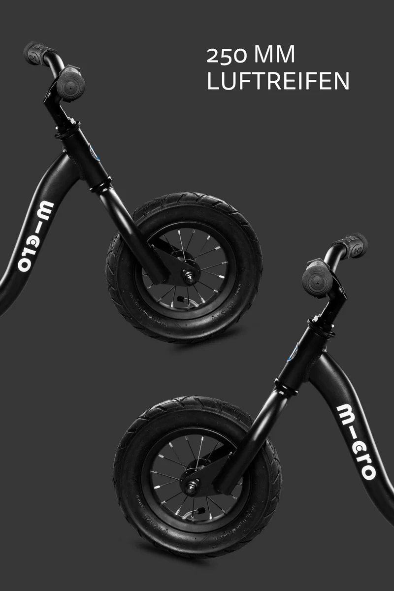 Micro Balance Bike Black