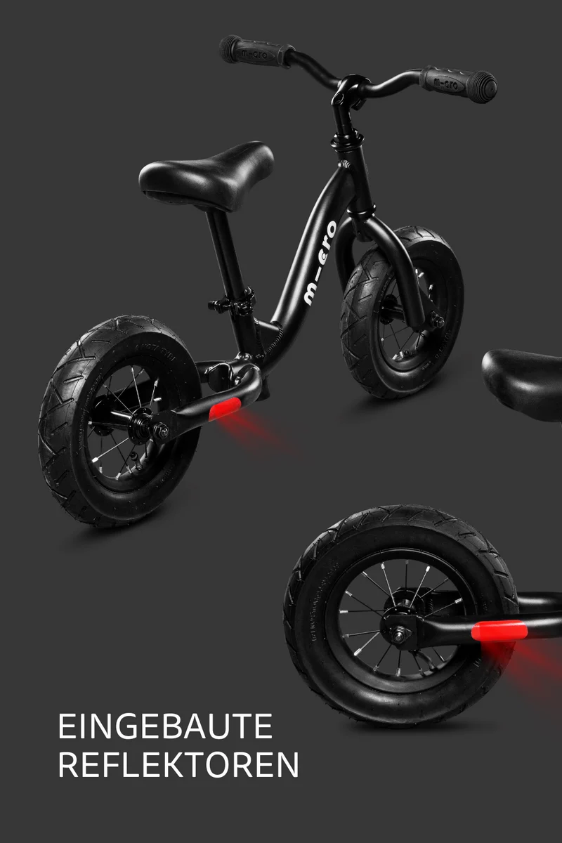 Micro Balance Bike Black