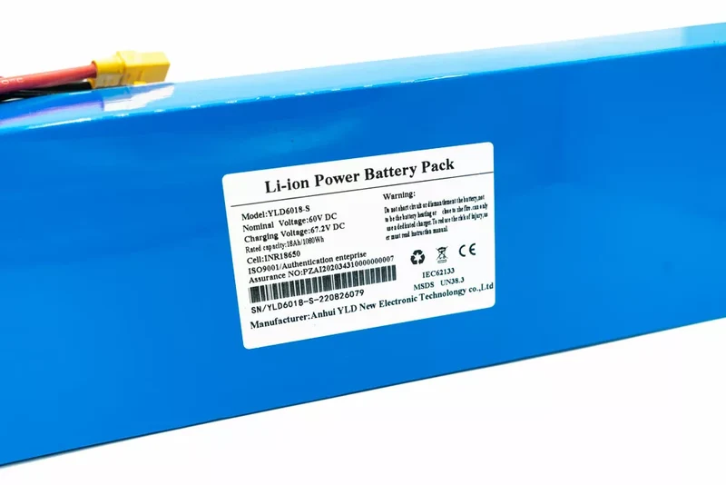 Joyor S10-S, S10-SZ and T10 Battery 60V 18Ah for Electric Scooter