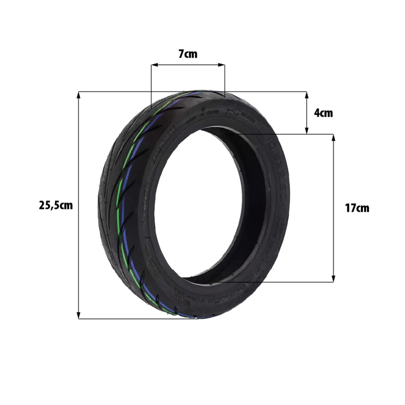 Odys X5 Pro- CST Tubeless Reifen 10.5x2.5-7