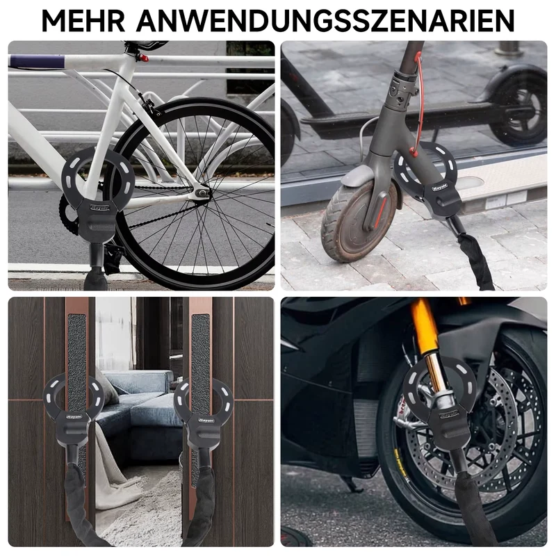 Handschellenschloss für E-Scooter – robust, sicher & praktisch