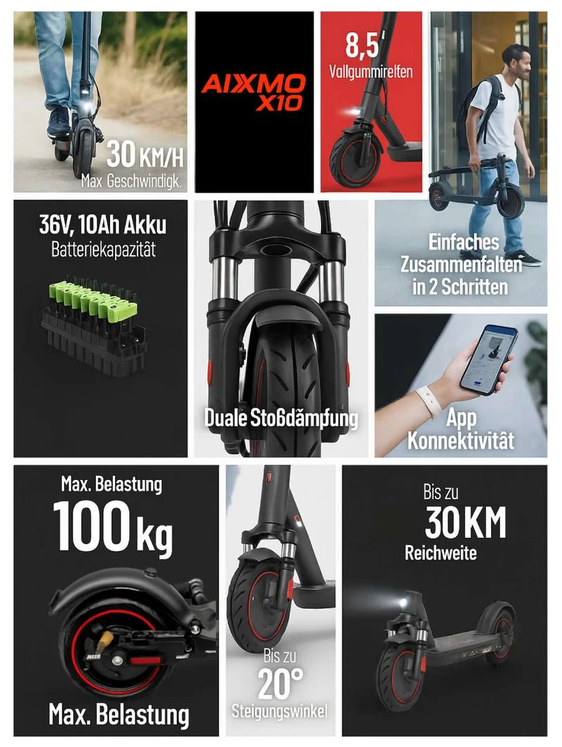 AiXMO-X10 E-Scooter