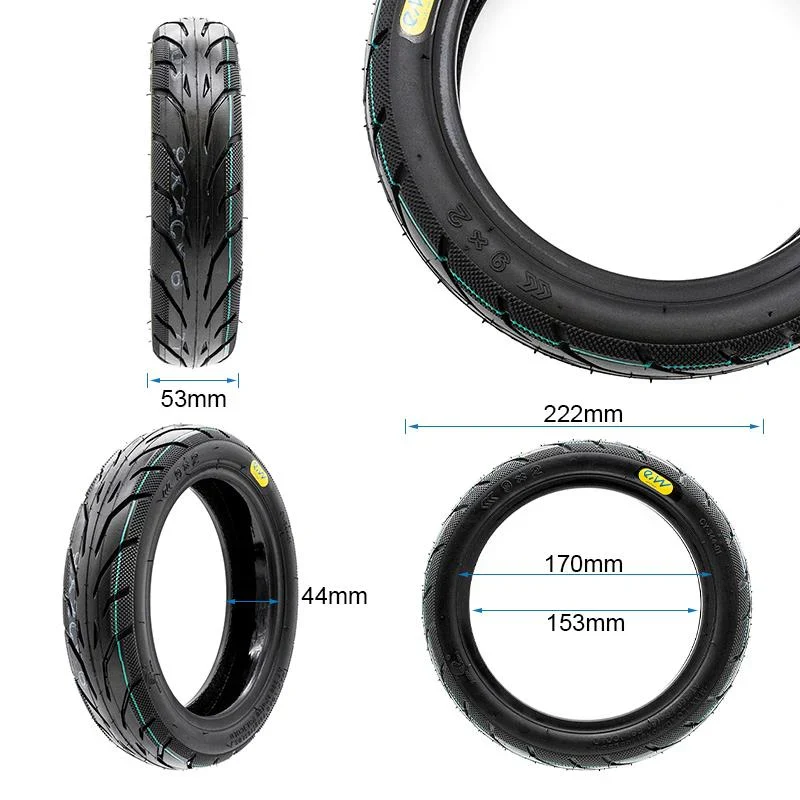 9×2 Tubeless-Reifen mit GEL