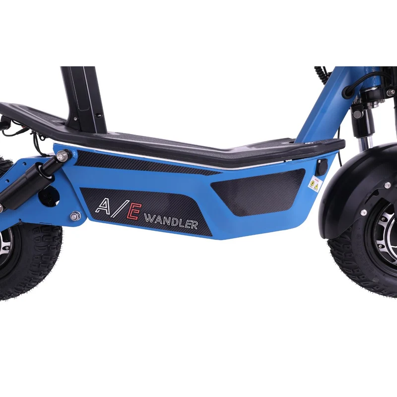 WANDLER A/E Blau – Allrad Elektroroller 45 km/h mit 2×1500W