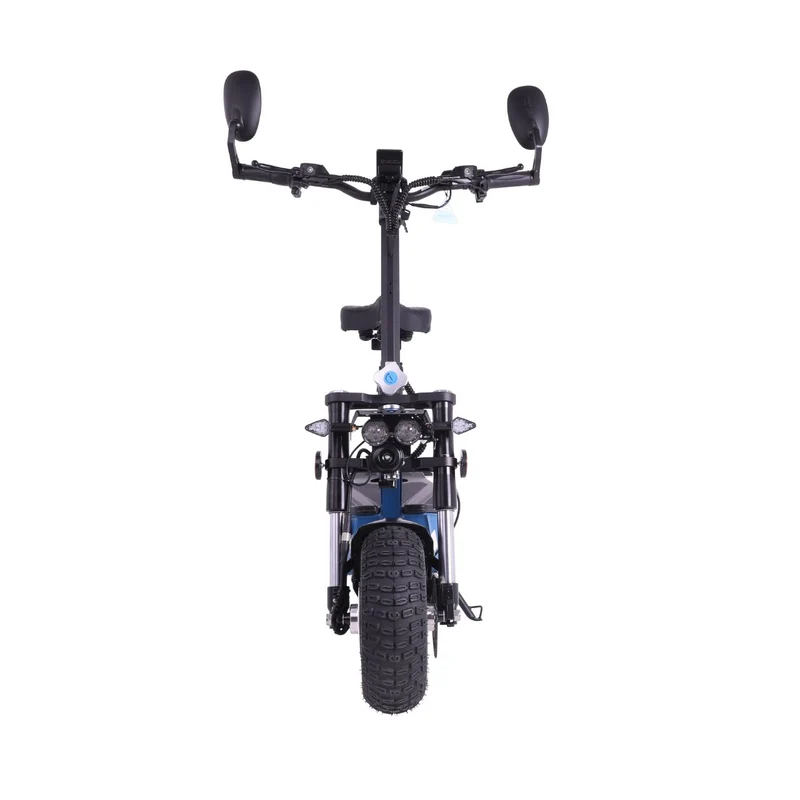 WANDLER A/E Blau – Allrad Elektroroller 45 km/h mit 2×1500W