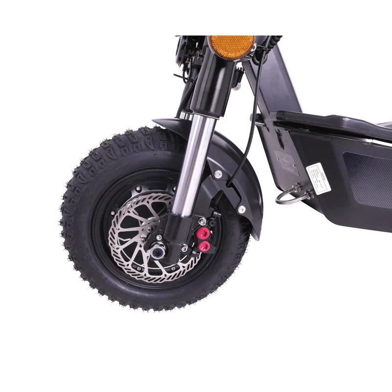 WANDLER A/E Schwarz – robuster Allrad Elektroroller 45 km/h mit Sitz