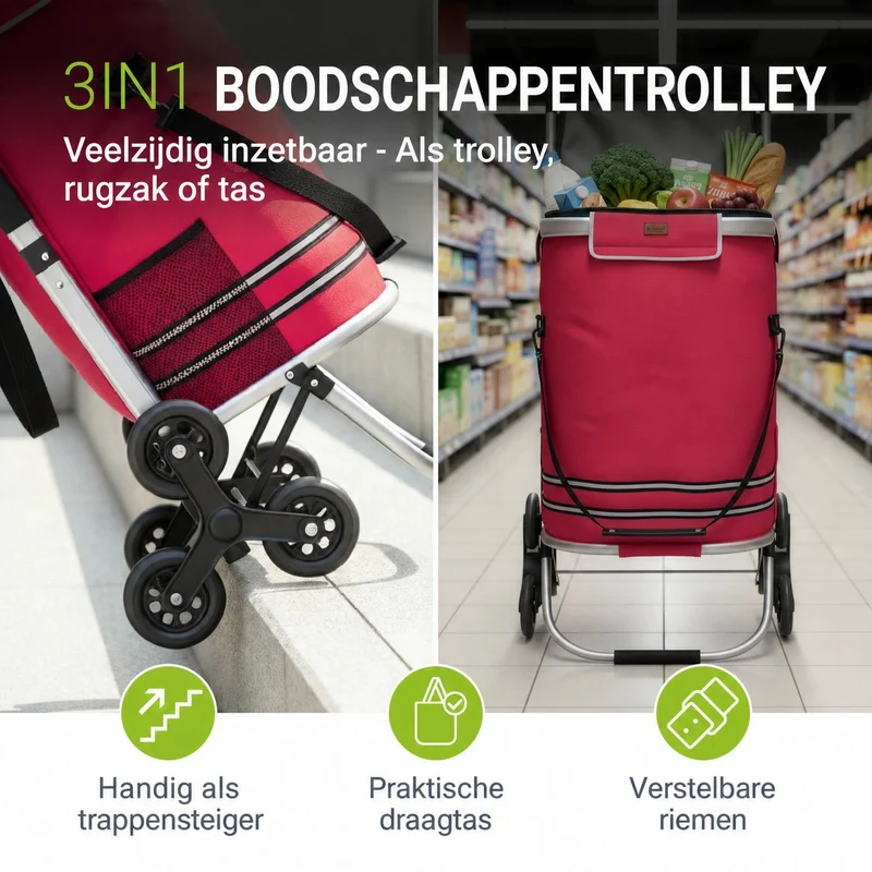 Einkaufstrolley Treppensteiger