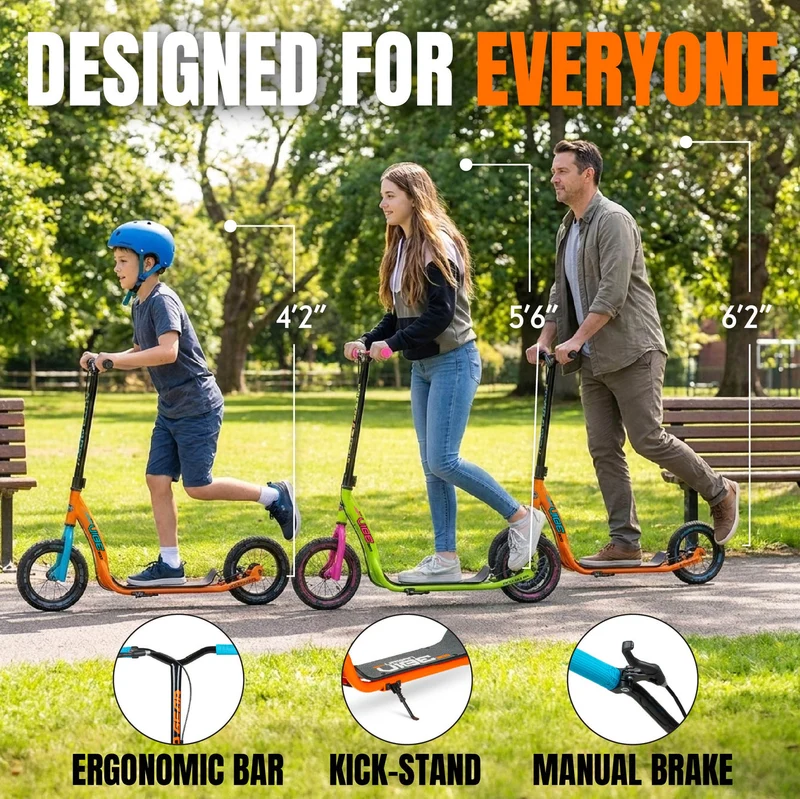 MADD GEAR | Scooter | Metro Urban Vibe 300 | Orange blau