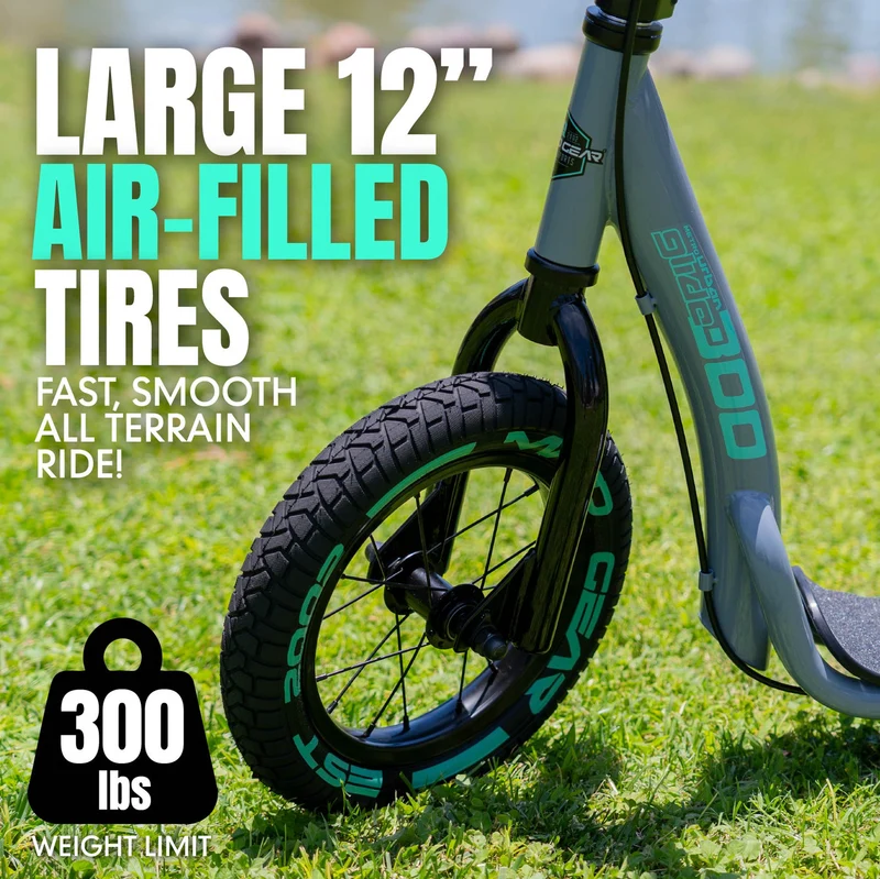 MADD GEAR | Scooter | Metro Urban Glide 300 | Grau Teal
