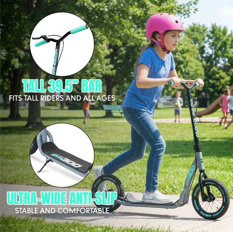 MADD GEAR | Scooter | Metro Urban Glide 300 | Grau Teal