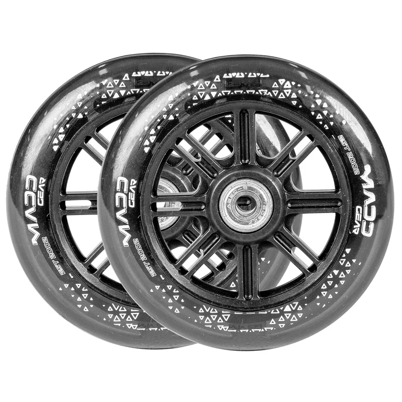 Madd Gear Rolle Rush Light-Up Set 125 mm – Schwarz