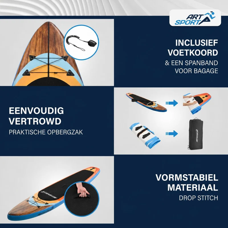 Stand Up Paddling Board - Komplett Set