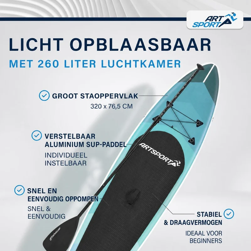 Stand Up Paddling Board - Komplett Set