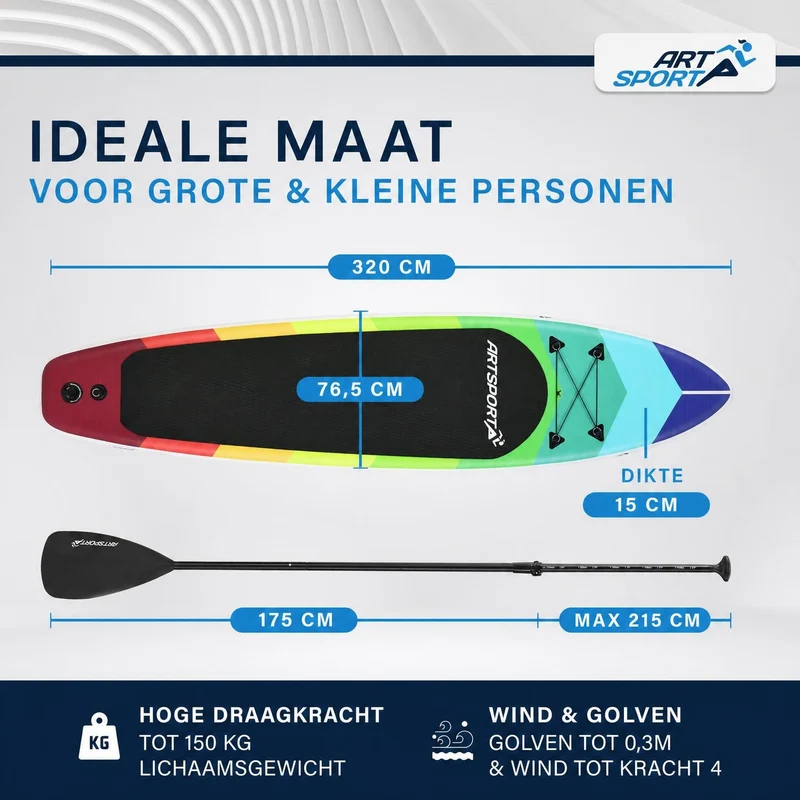 Stand Up Paddling Board - Komplett Set