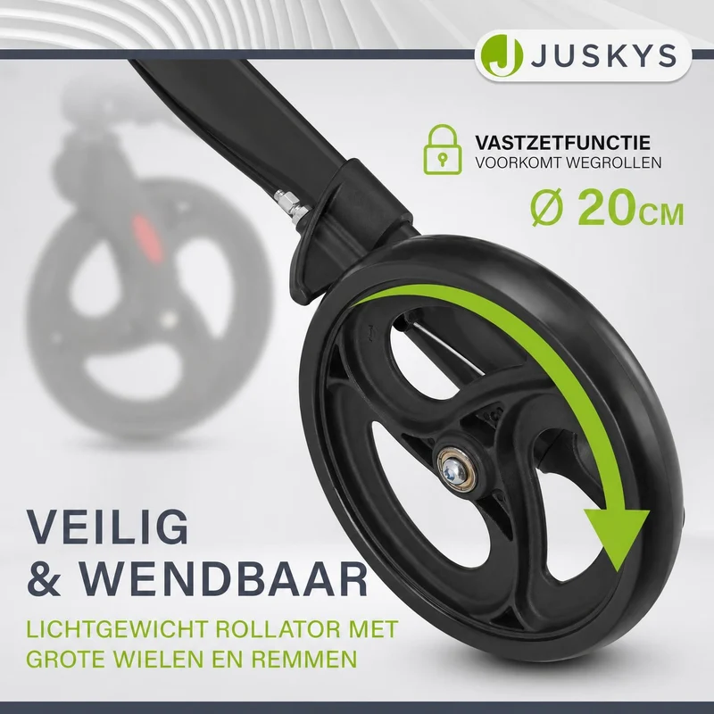Aluminium Rollator Vital mit Sitz