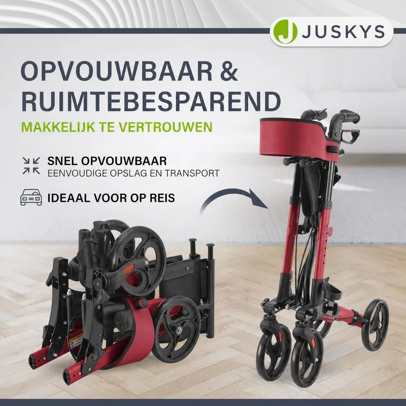 Aluminium Rollator Vital mit Sitz