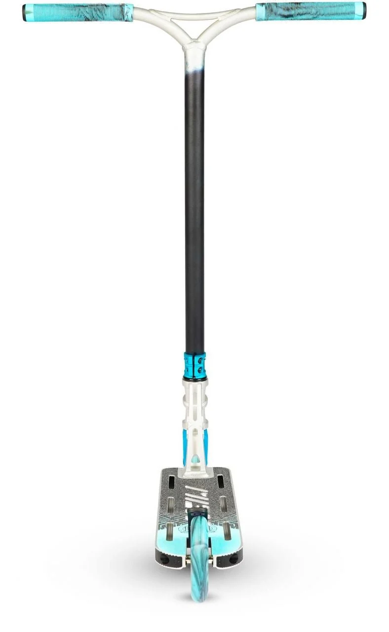 MGP MGX Extreme E1 Stunt Scooter - Silber-Türkis