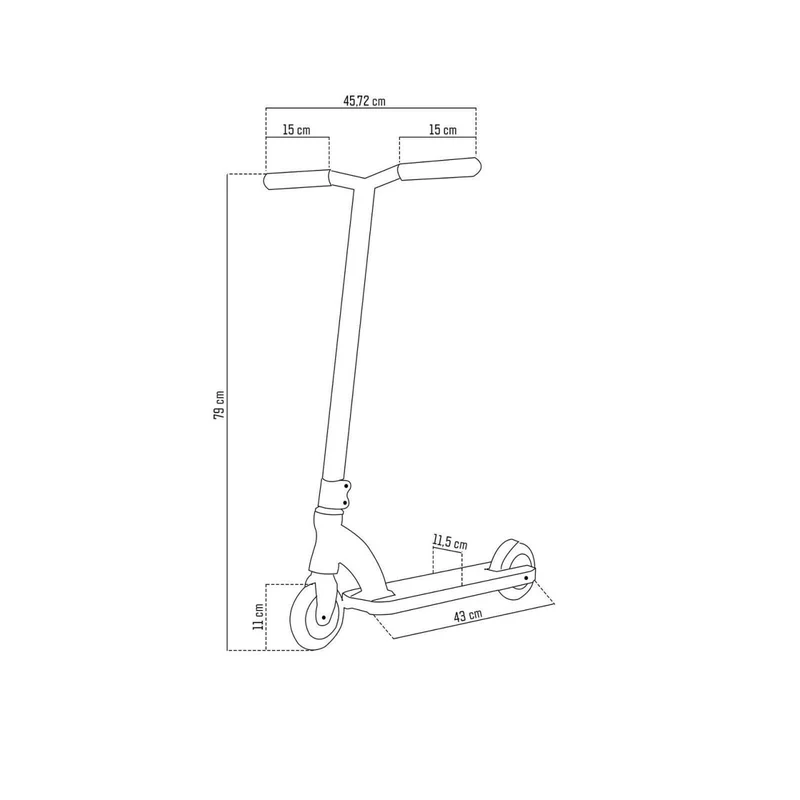 MGP VX9 Shredder Stunt Scooter – Grün-Schwarz