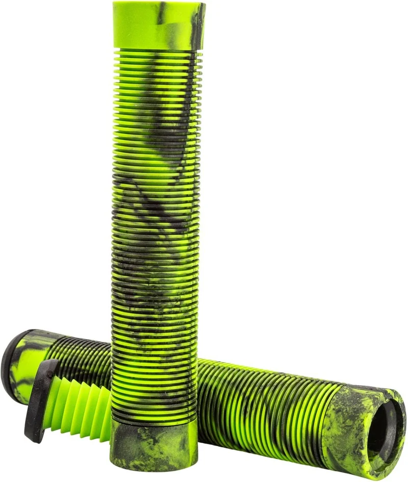 MGP | Grind Griffe Swirl | TPR Flangeless | Schwarz-grün