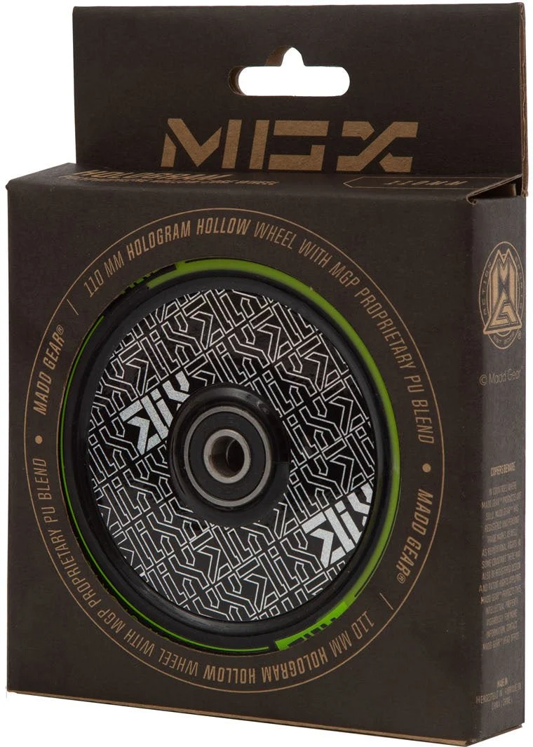 MGP | Rolle Holographic | 110mm | schwarz grün