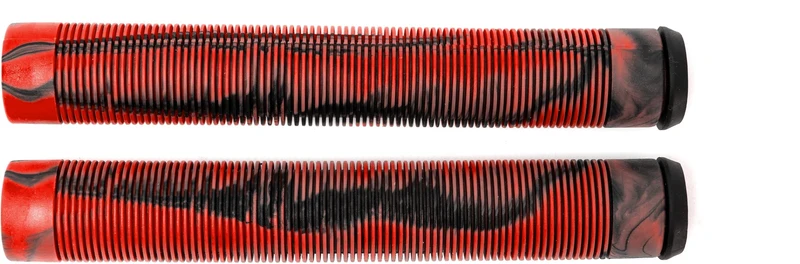 MGP | Grind Griffe Swirl | TPR Flangeless | Schwarz-rot