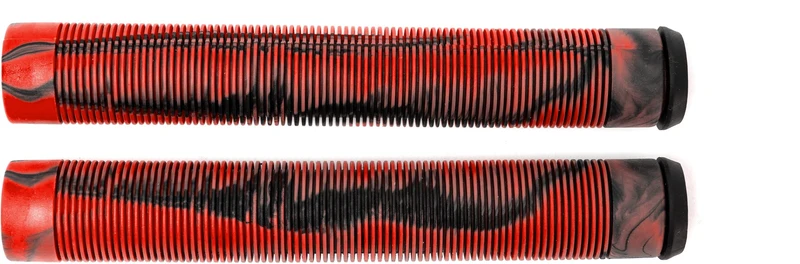 MGP | Grind Griffe Swirl | TPR Flangeless | Schwarz-rot