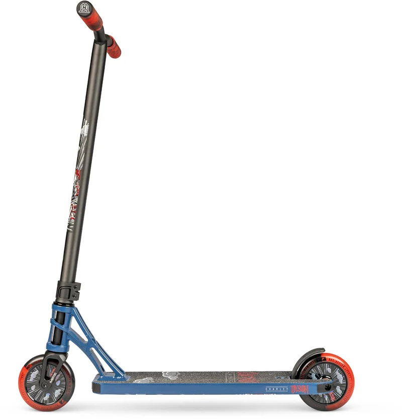 MGP MGX Charley Dyson Stunt Scooter – Dunkel Navy Rot