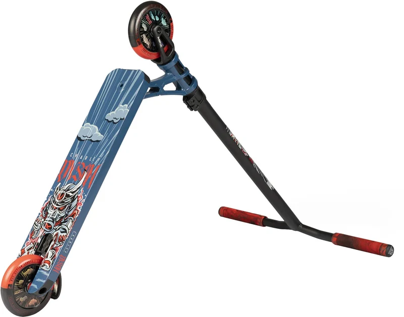 MGP MGX Charley Dyson Stunt Scooter – Dunkel Navy Rot
