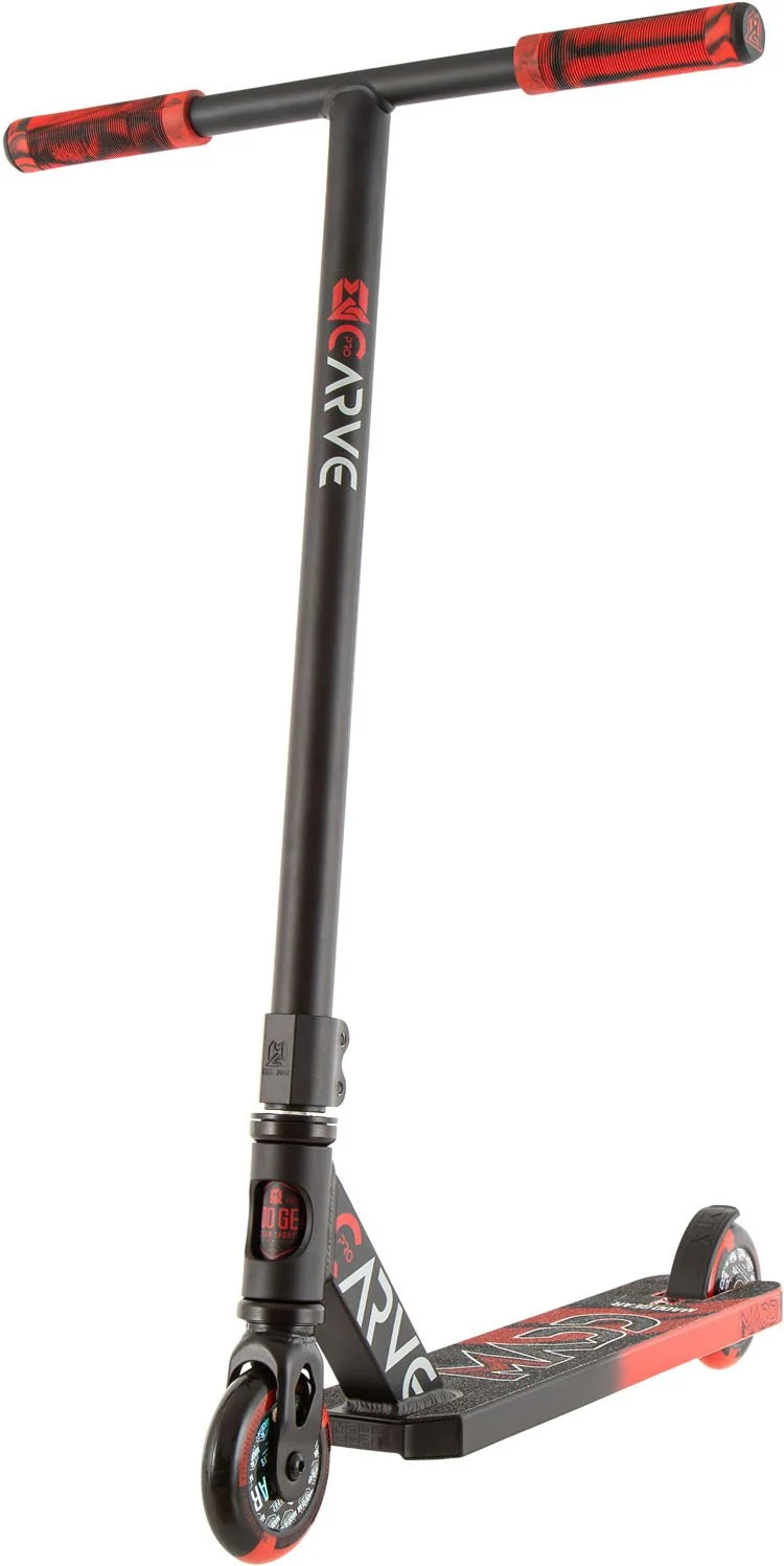 Madd Gear Carve Pro X Stunt Scooter - Schwarz-Rot