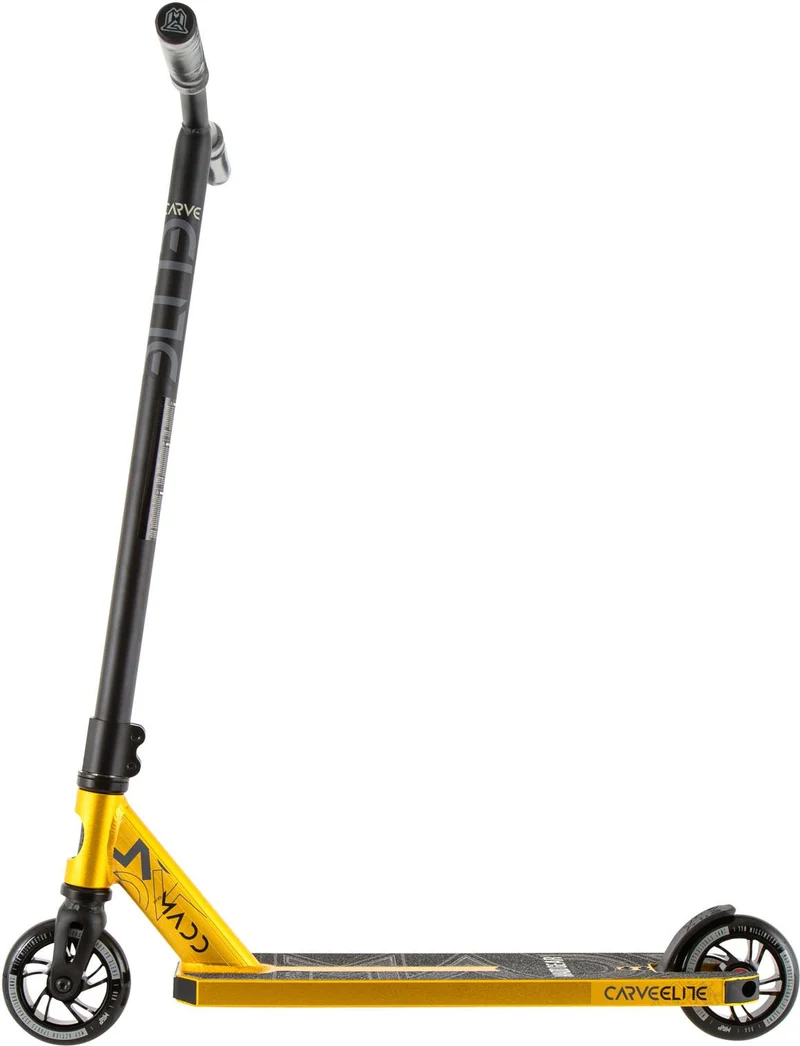 Madd Gear Carve Elite Stunt Scooter - Gold-Schwarz