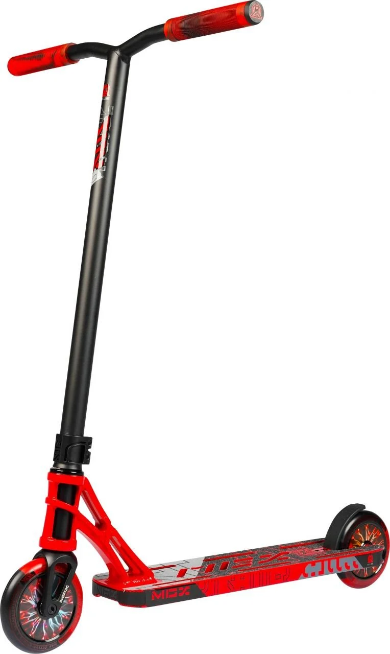 MGP MGX Pro P1 Stunt Scooter - Schwarz-Rot