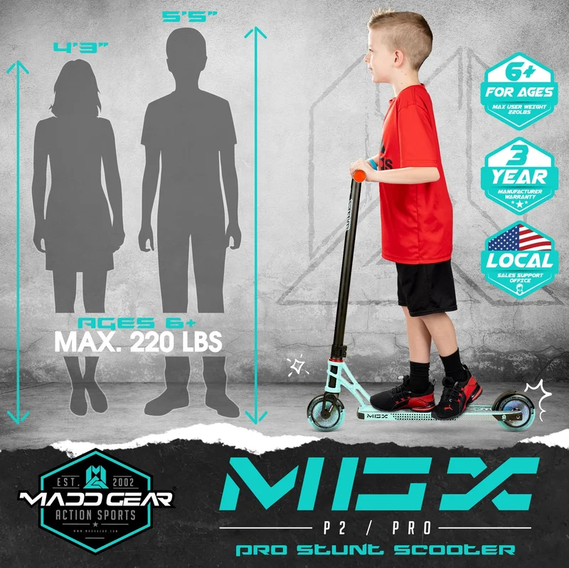 MGX P2 Stunt Scooter - Taze