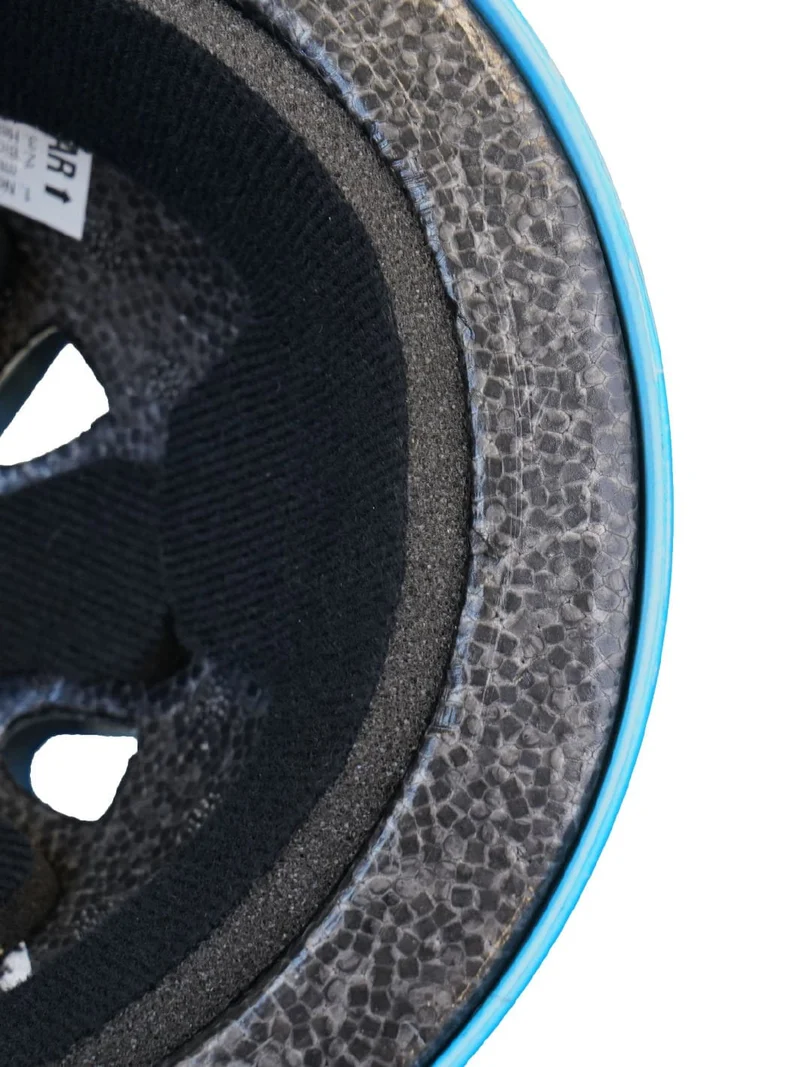 CERTIFIED EPS HELMET - BLUE ORANGE