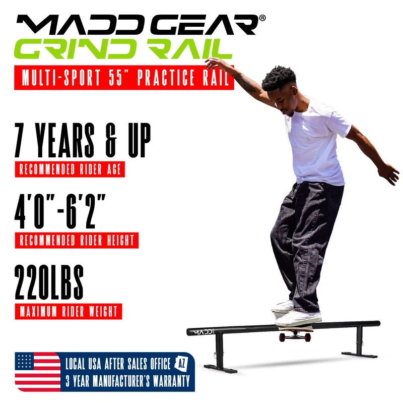 55" Adjustable Grind Rail