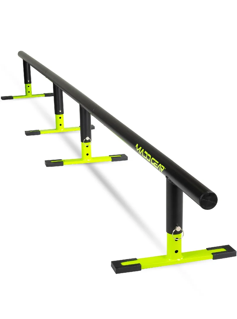 99" Adjustable Grind Rail - Black Green